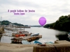 A purple balloon for Jessica. Sasebo, Japan